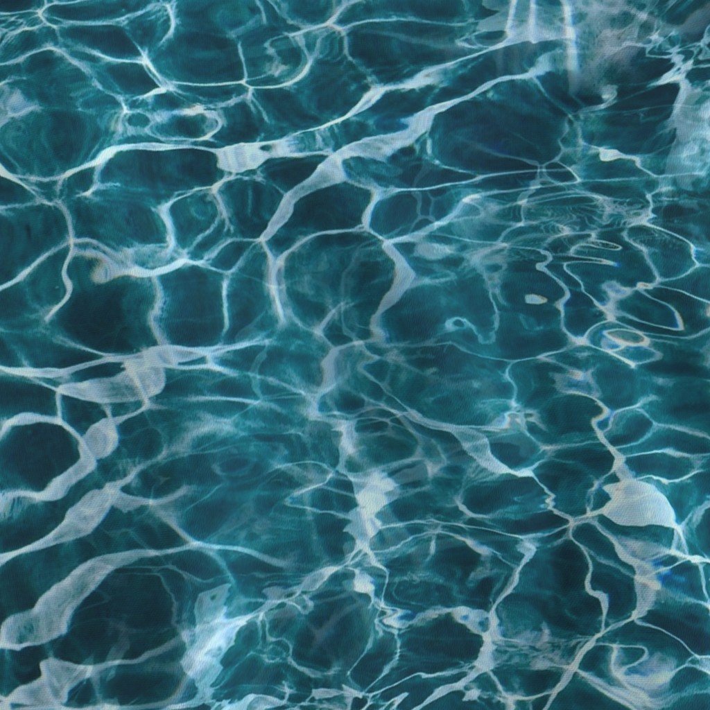 Hvar Adriatic Blue Water Ripples Fabric sunlit water fabric