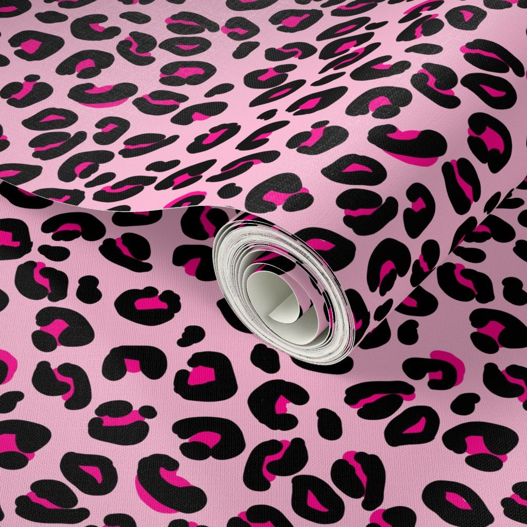 Leopard Spots Pink Wallpaper leopard skin wallpaper