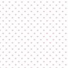 Mini Blush Pink Valentines Polkadot Love Hearts on White Background