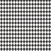 Small Graphite and White Diamond Harlequin Check Pattern