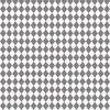 Small Pewter and White Diamond Harlequin Check Pattern