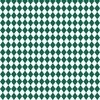 Small Emerald and White Diamond Harlequin Check Pattern