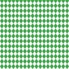 Small Grass Green and White Diamond Harlequin Check Pattern