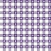Buttercup Yellow and White Gingham Check with Center Floral Medallions in Home Decor Collection Home Styling Collection Purple Grape and White Gingham Check with Center Floral Medallions in White colorway design