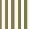 Classic 2 Inch Moss and White Modern Cabana Upholstery Stripes