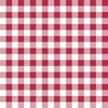 Buttercup Yellow and White Gingham Check with Center Floral Medallions in Home Decor Collection Home Styling Collection White and Viva Magenta Gingham Check colorway design
