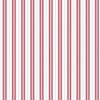 Color of the Year Viva Magenta with White Vertical Mattress Ticking Stripes