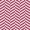 Viva Magenta and White Geometric Herringbone Pattern