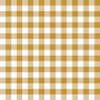 Buttercup Yellow and White Gingham Check with Center Floral Medallions in Home Decor Collection Home Styling Collection Mustard Yellow and White Gingham Check colorway design