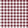 Buttercup Yellow and White Gingham Check with Center Floral Medallions in Home Decor Collection Home Styling Collection Wine and White Gingham Check colorway design
