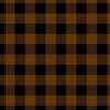 Brown and Black Buffalo Check Gingham Plaid