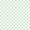 One Inch Checks in Springtime Mint and White