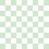 Two Inch Checks in Springtime Mint and White