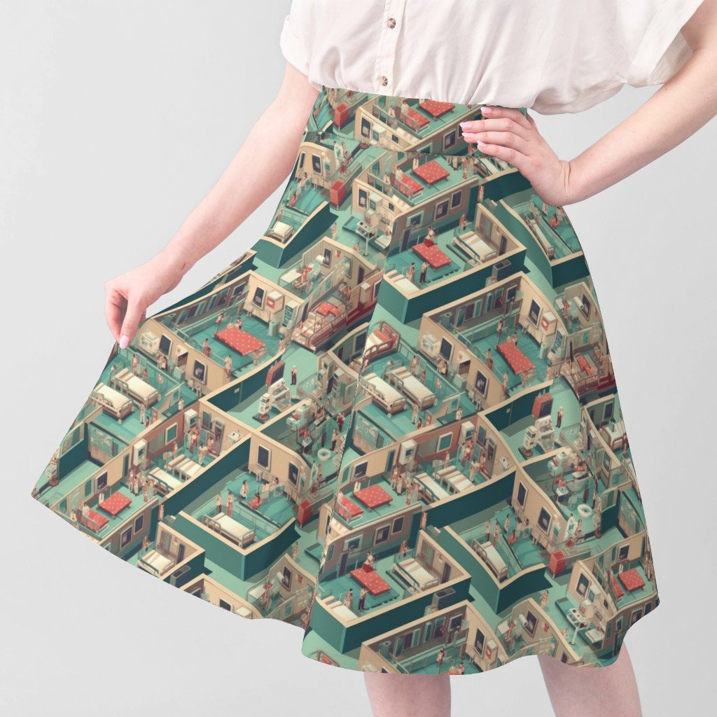 Green Hospital Wards Fabric green hospital fabric