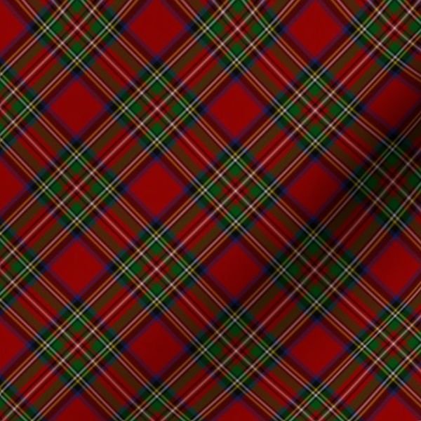 Royal Stewart Tartan Stuart Clan Plaid Tartan Design Collection Design Collection red plaid fabric design