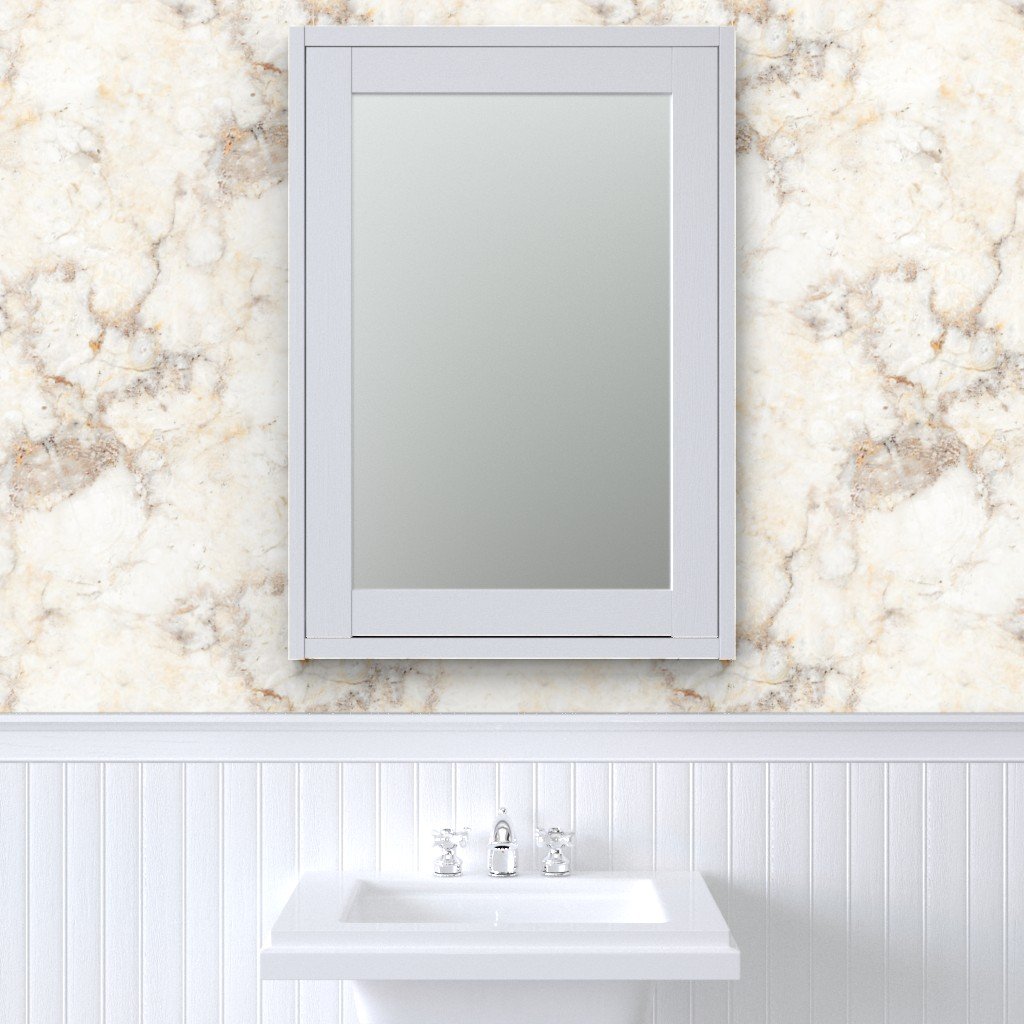 Marble Natural Stone Grey Veining Quartz Wallpaper gray wallpaper