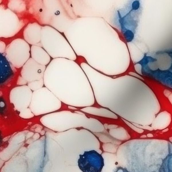 Red White and Blue Alcohol Ink USA Patriotic Flag Colors Alcohol Ink Home Decor Collection Home Styling Collection alcohol ink fabric design