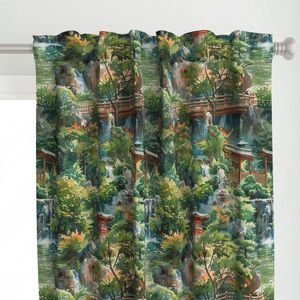 Eden of Tranquility A Japanese Water Garden Paradise Home Styling Collection Design Collection garden pavilion curtain design