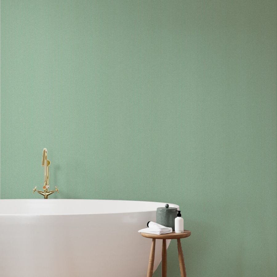 Thermos Cup Green and White Pinstripes Dad Edit Wallpaper classic wallpaper