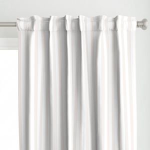 1 Inch Bone White Classic Stripe Pattern Interior Collection Home Decor Collection geometric curtain design