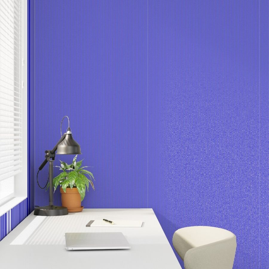Subtle Cream White and Blue 1 16 Inch Vertical Stripes Home Styling Collection Home Styling Collection vertical stripes wallpaper