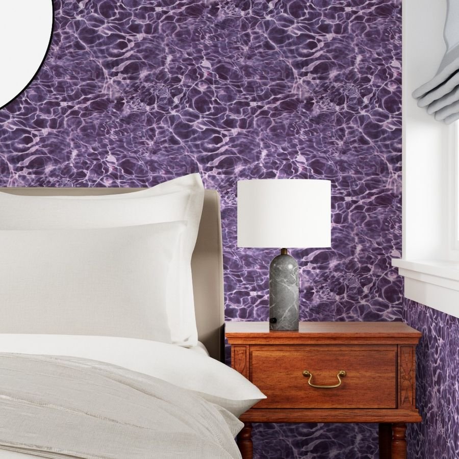 Mallorca Cala Deia Rose Violet Water Ripples Home Decor Collection Home Styling Collection cala dei wallpaper