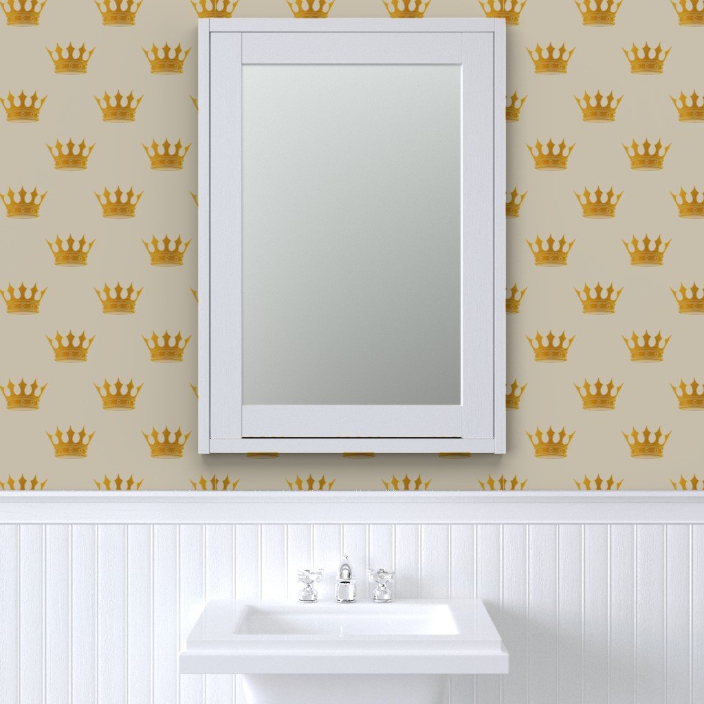George Grey Royal Golden Crowns Wallpaper united kingdom wallpaper