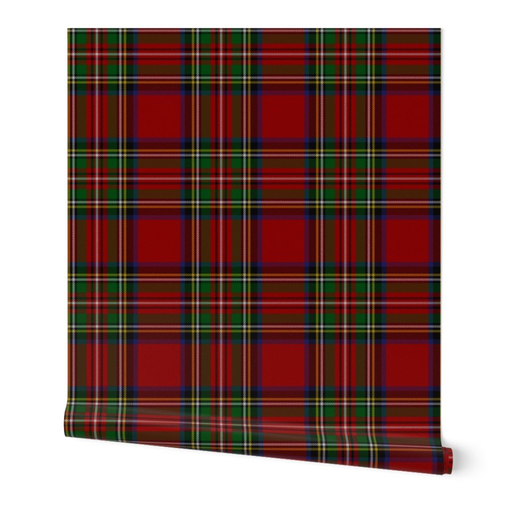 Royal Stewart Tartan Clan Plaid Interior Collection Design Collection royal stewart wallpaper