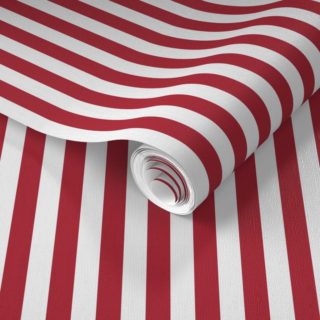Small Vertical USA Flag Red and White Stripes Wallpaper white and red wallpaper