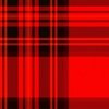 Royal Stewart Tartan Clan Plaid Interior Collection Design Collection Jumbo Bright Red and Black Stewart Christmas Tartan colorway design