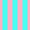 3 inch Wide Vertical Palm Beach Pink and South Beach Aqua Cabana Stripes