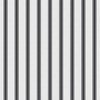 Distressed Vintage Jet Black Mattress Ticking with Two Inch Spacing