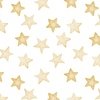 Large Faded Golden Christmas Stars on White