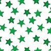 Large Faded Green Christmas Stars on White