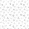 Silver Grey Faded Christmas Stars on White