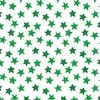 Faded Green Christmas Stars on White