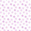 Faded Pink Christmas Stars on White