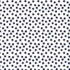 Small Faded Midnight Blue Christmas Stars on White