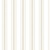 Cream on White French Provincial Mattress Ticking