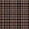 Chocolate French Provincial Tartan