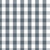 Ice Blue and White French Provincial Winter Gingham Check