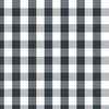 Twilight Blue and White French Provincial Winter Gingham Check