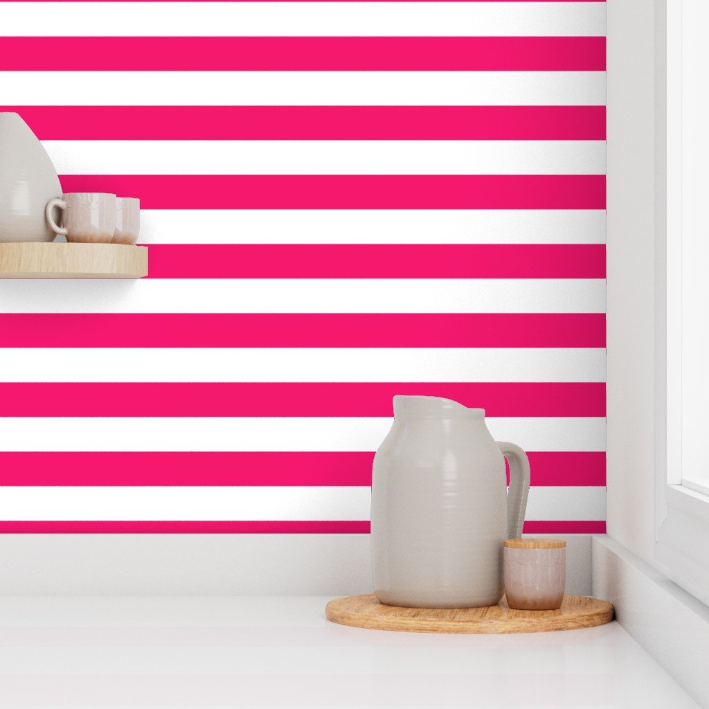 Florida Flamingo Pink Horizontal Tent Stripes Florida Colors of the Interior Collection Home Decor Collection florida flamingo str wallpaper