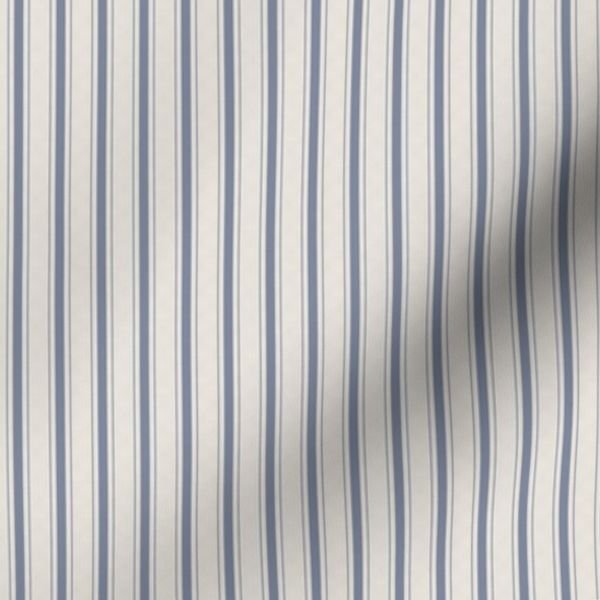 Micro Stressed Blue Denim Mattress Ticking Interior Collection Home Styling Collection antique ticking fabric design