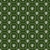 Small French Provincial Bees in Laurel Wreaths in White on Lichen Green