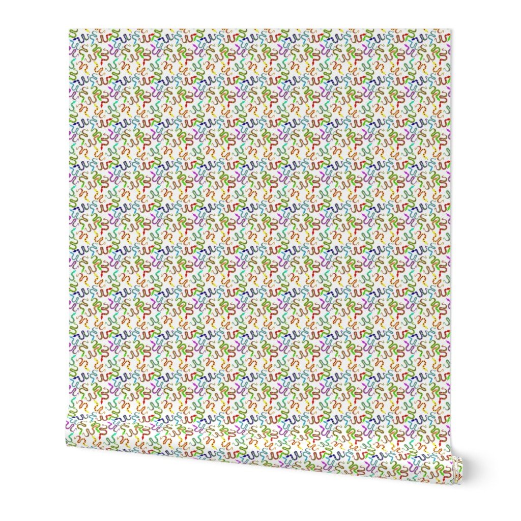Neon Snakeys Bright Colored Snakes Design Collection Home Decor Collection neon green wallpaper
