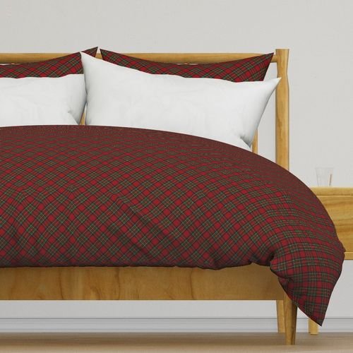 Royal Stewart Tartan Stuart Clan Plaid Tartan Design Collection Design Collection royal stewart duvet cover design