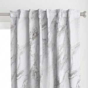 White Natural Marble - Natural Grey Veined Stone Home Decor Collection Design Collection carrera marble curtain design