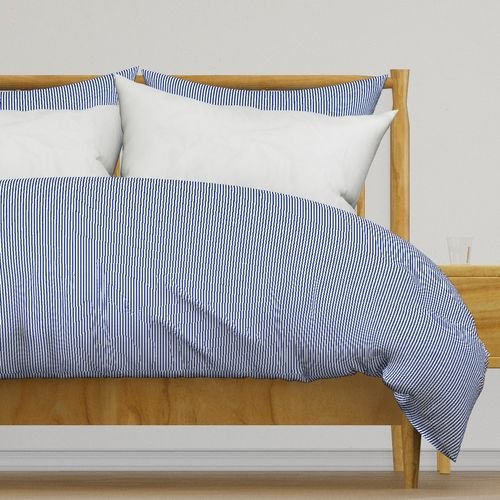 Naval Map Blue with White Pinstripes Dad Edit Design Collection Home Decor Collection coastal duvet cover design