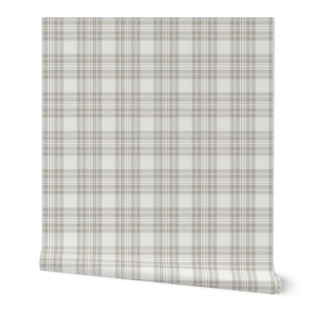 Cool Greige Small Traditional Tartan Plaid Pattern Home Styling Collection Decor Collection baby wallpaper